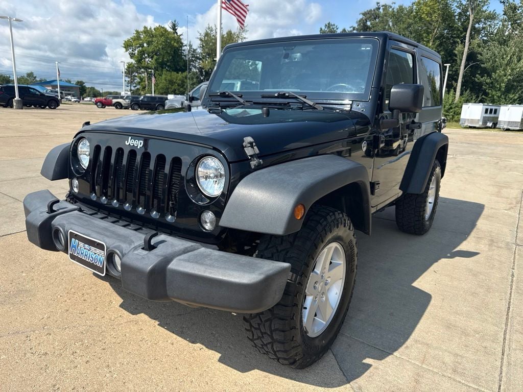 Used 2018 Jeep Wrangler JK Sport S with VIN 1C4AJWAG4JL882113 for sale in Wellington, OH
