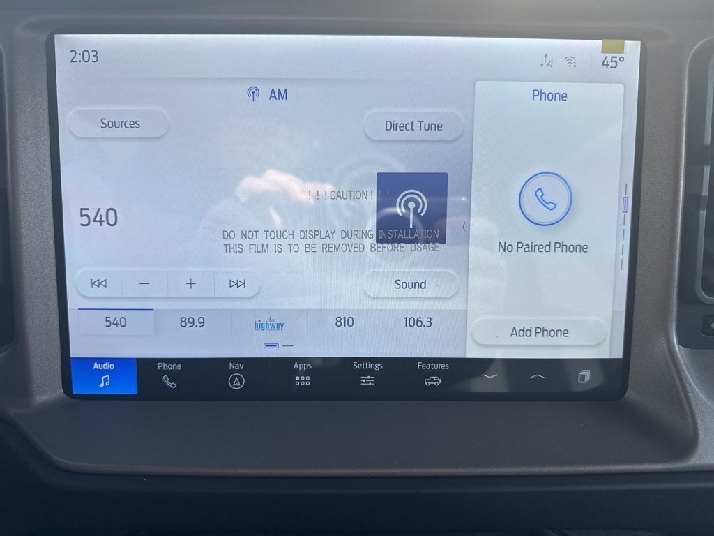 2025 Ford Bronco Outer Banks®