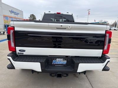2025 Ford F-450SD Platinum DRW
