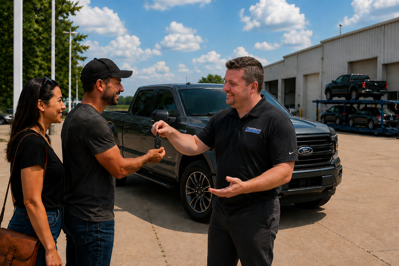Vehicle search and delivery