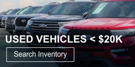 Used Vehicles Under 20k