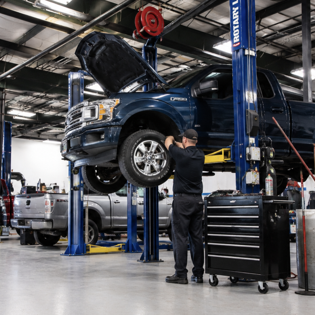 Harrison Ford service department