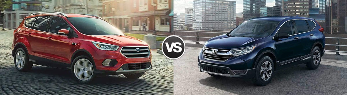 2019 Ford Escape vs 2019 Honda CR-V